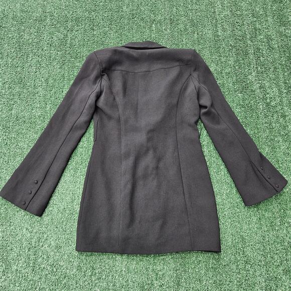 NBD, Black Wrap Tuxedo Dress/Jacket Womens XS Please Read Description.... - Picture 5 of 9